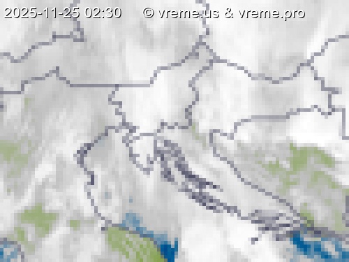 Oblačnost Slovenija