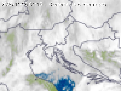 Oblačnost Slovenija