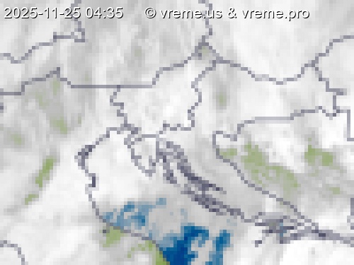 Oblačnost Slovenija
