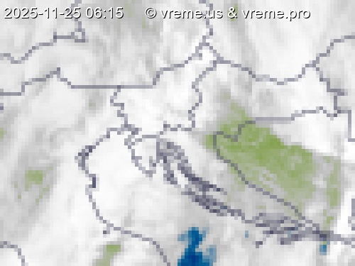 Oblačnost Slovenija
