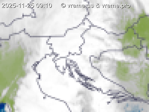 Oblačnost Slovenija