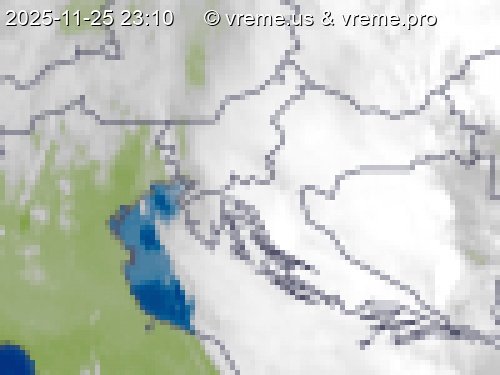Oblačnost Slovenija
