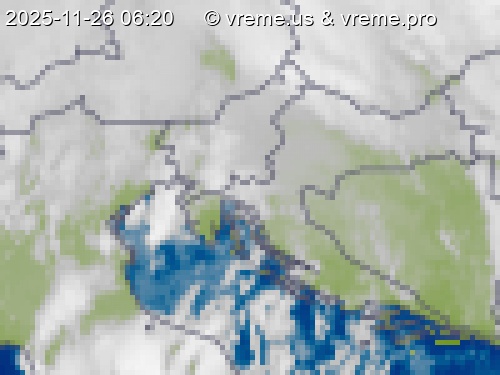 Oblačnost Slovenija