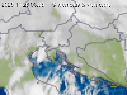 Oblačnost Slovenija