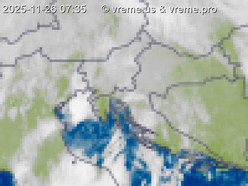 Oblačnost Slovenija