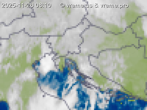 Oblačnost Slovenija