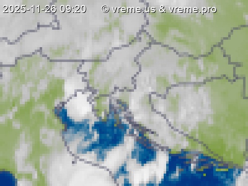Oblačnost Slovenija