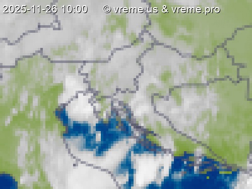 Oblačnost Slovenija