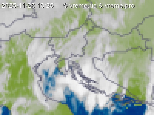 Oblačnost Slovenija