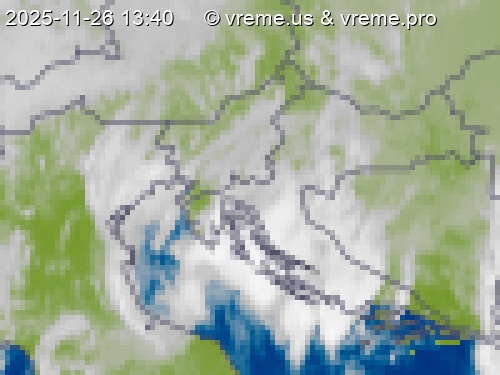 Oblačnost Slovenija