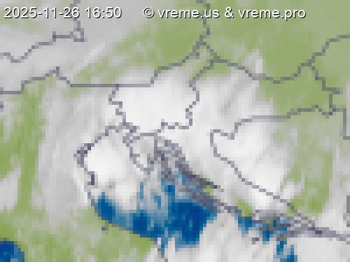 Oblačnost Slovenija