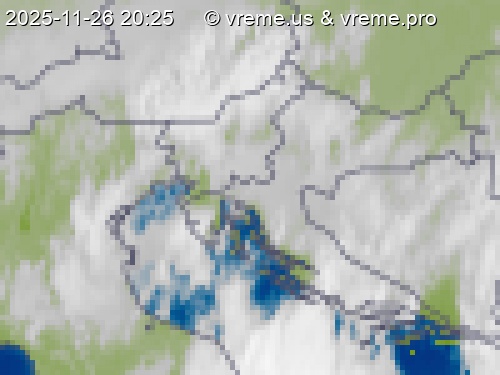 Oblačnost Slovenija