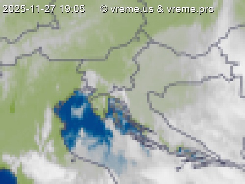 Oblačnost Slovenija