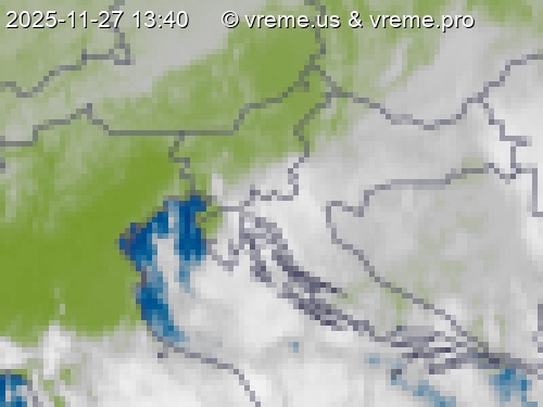 Oblačnost Slovenija