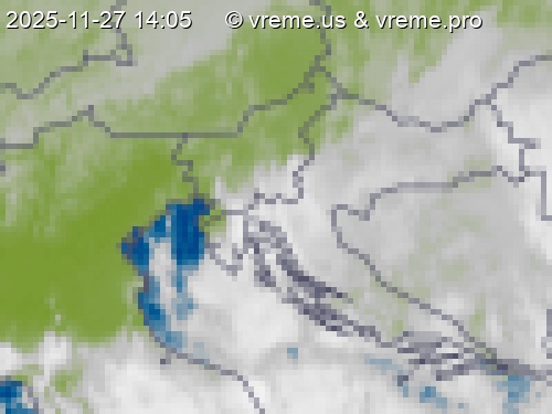 Oblačnost Slovenija