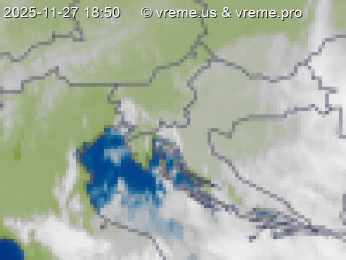 Oblačnost Slovenija