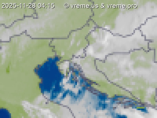 Oblačnost Slovenija