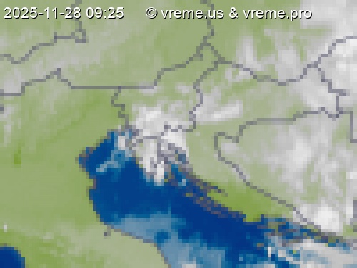 Oblačnost Slovenija