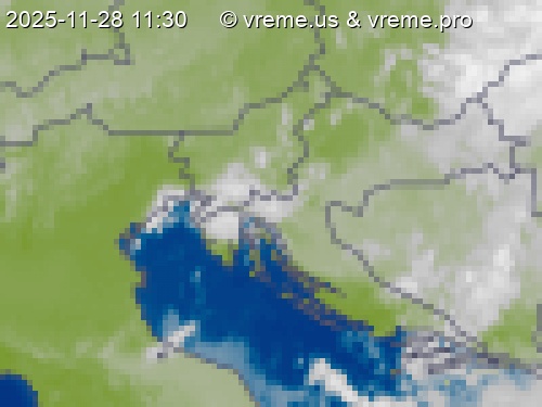 Oblačnost Slovenija