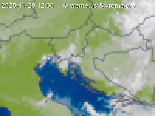 Oblačnost Slovenija