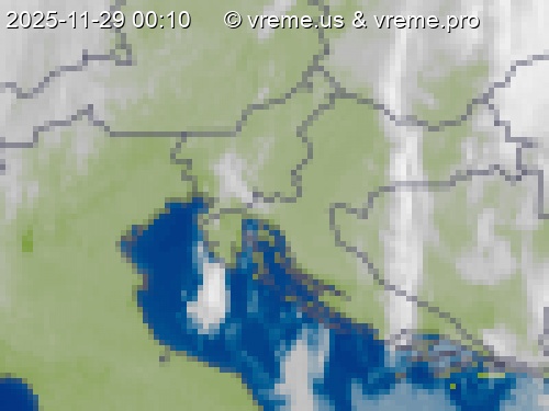 Oblačnost Slovenija