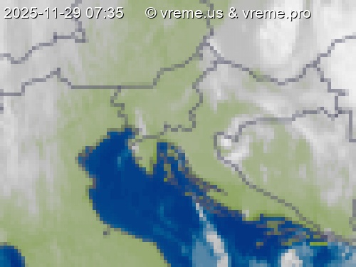 Oblačnost Slovenija