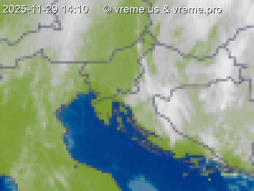 Oblačnost Slovenija