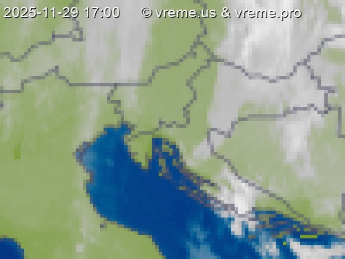 Oblačnost Slovenija