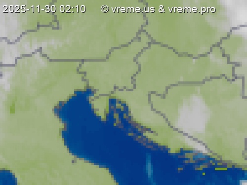 Oblačnost Slovenija