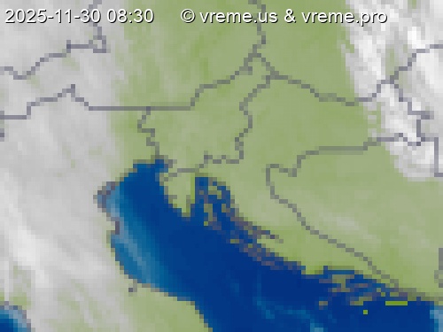 Oblačnost Slovenija