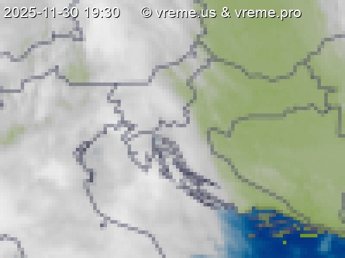 Oblačnost Slovenija
