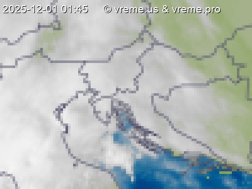 Oblačnost Slovenija