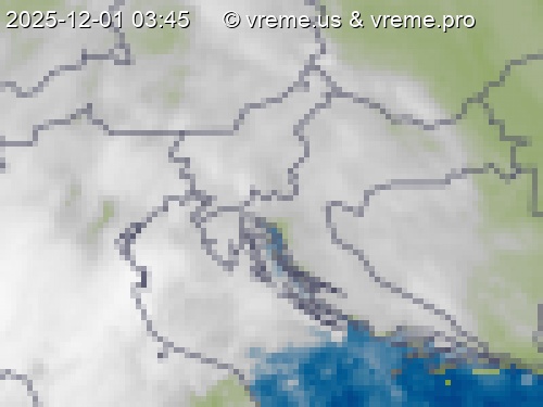 Oblačnost Slovenija