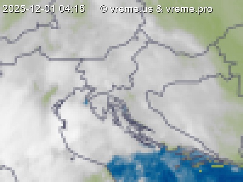 Oblačnost Slovenija