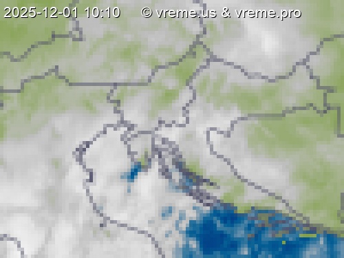 Oblačnost Slovenija