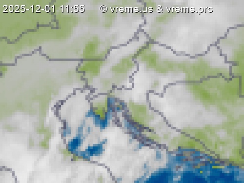 Oblačnost Slovenija