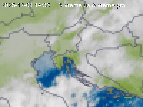 Oblačnost Slovenija