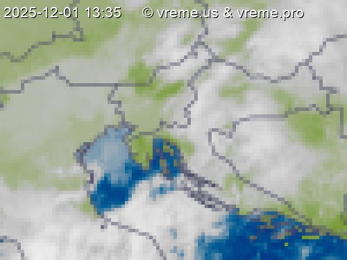 Oblačnost Slovenija