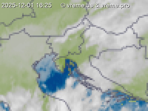 Oblačnost Slovenija