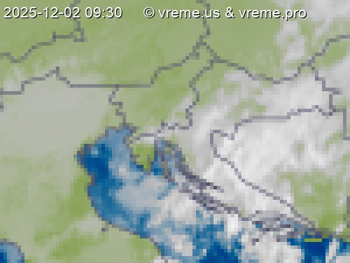 Oblačnost Slovenija