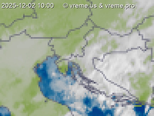 Oblačnost Slovenija