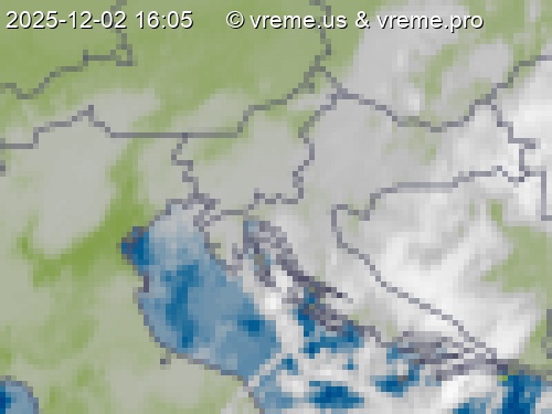 Oblačnost Slovenija