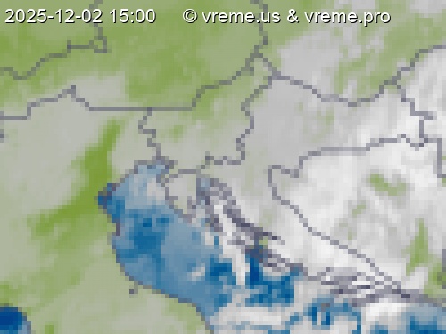 Oblačnost Slovenija