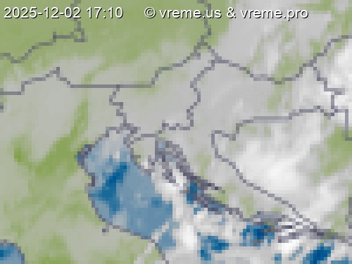 Oblačnost Slovenija