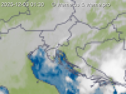 Oblačnost Slovenija