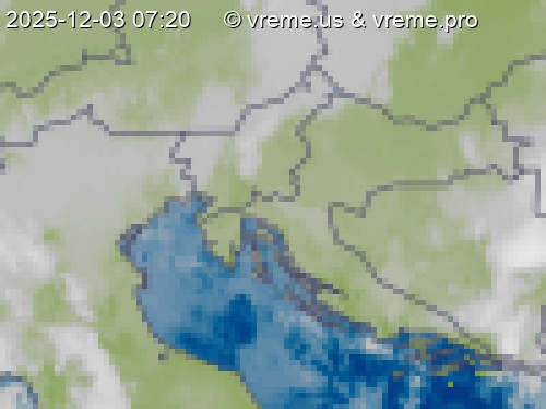 Oblačnost Slovenija