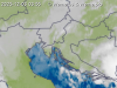 Oblačnost Slovenija