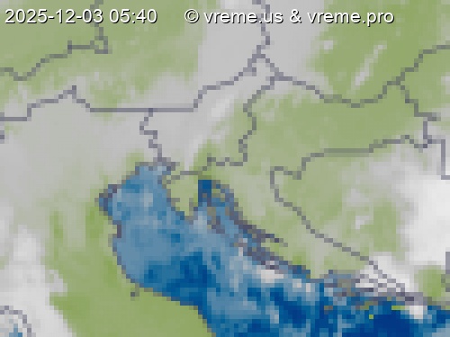 Oblačnost Slovenija