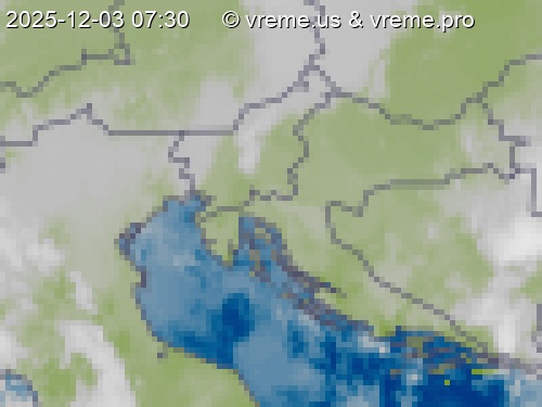 Oblačnost Slovenija