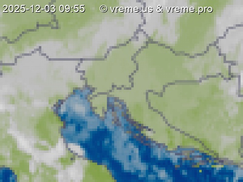 Oblačnost Slovenija